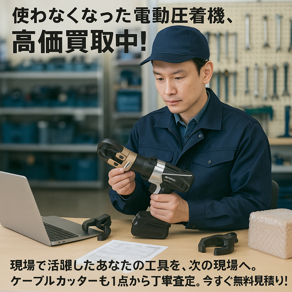 電動圧着機・ケーブルカッター